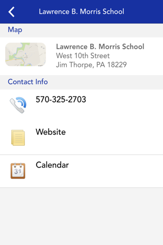 Jim Thorpe Area School District screenshot 2