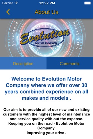Evolution Motor Company screenshot 2