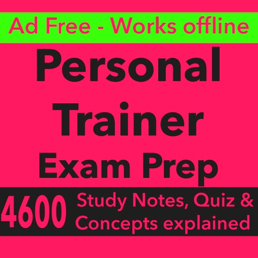 Personal Trainer Exam Prep App For Self Learning