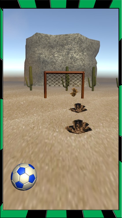 Desert Football Penalty Shooter Game 2017 screenshot-3