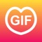 600 Gif Love Stickers (animated effect for support gif apps only)