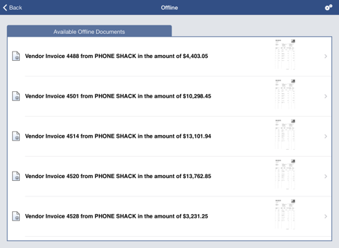 OnBase Mobile for iPad (Citrix Worx) screenshot 2