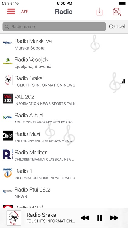 Slovene Radio LIve - Internet Stream Player screenshot-4