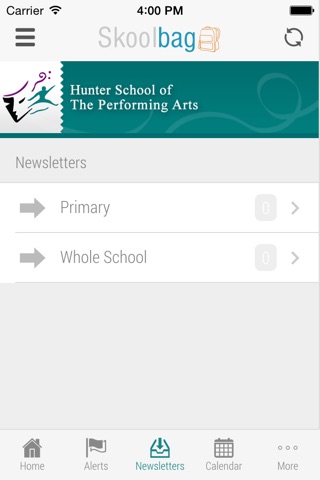 Hunter School of Performing Arts - Skoolbag screenshot 4