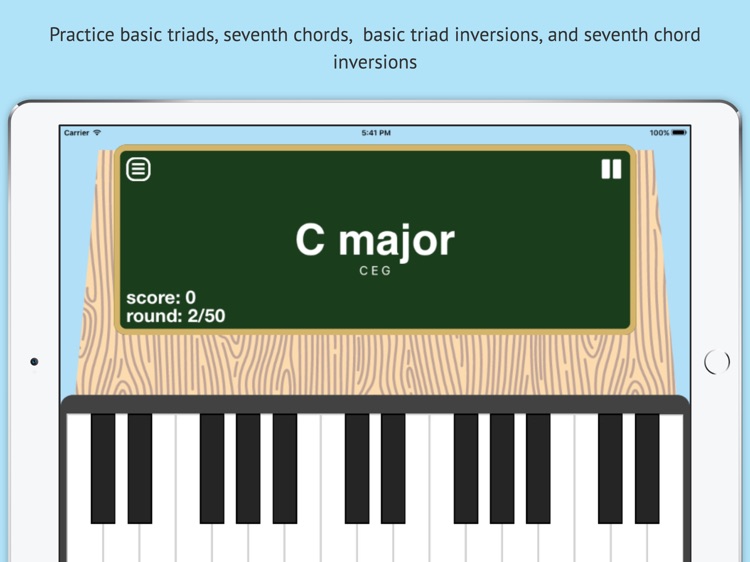 ChordSensei - memorize piano chords - music theory