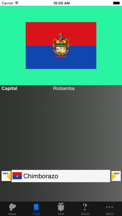 Ecuador Province Maps, Flags and Capitals screenshot-3