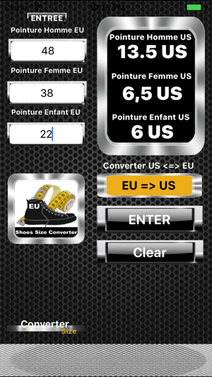 Shoes Size Converter(圖2)-速報App