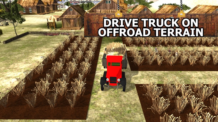 Farm Crops Transporter Truck & cargo delivery