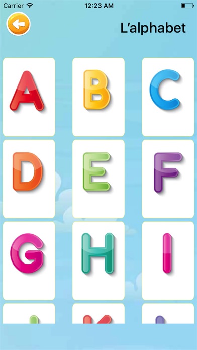 Learn French Flash Cards for kids Picture & Audio 1.0 IOS -