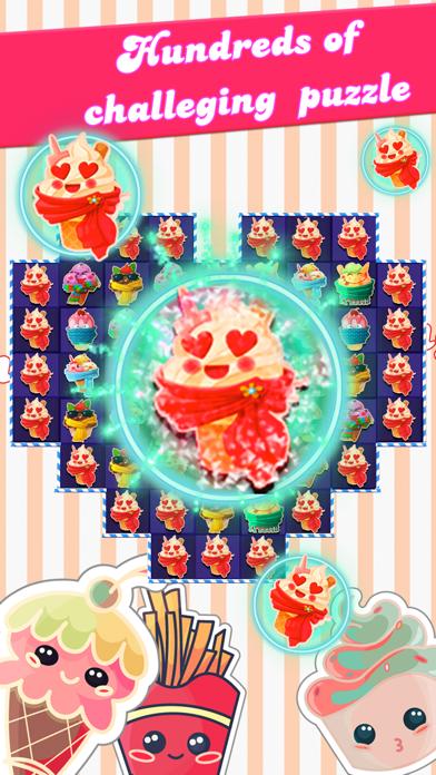 How to cancel & delete Candy Yummy Fever - Sweet Jam Match 3 Puzzle Game from iphone & ipad 1