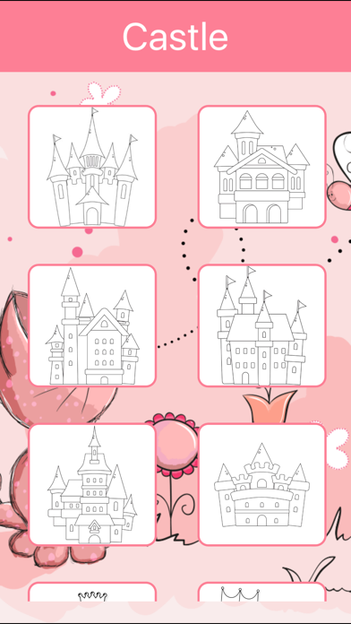 How to cancel & delete Castle & Princess Coloring Book: Learn to color from iphone & ipad 3