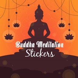 Buddha Meditation Stickers