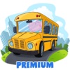 Kids School Bus Adventure. Premium