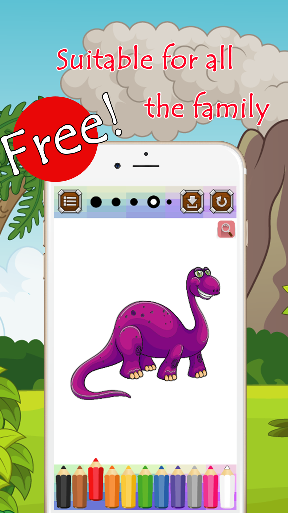 子供のための無料恐竜ぬりえゲーム Free Download App For Iphone Steprimo Com