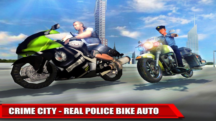 Crime City - Real Police Bike Auto screenshot-3