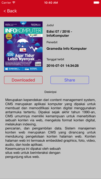 How to cancel & delete Gramedia - InfoKomputer from iphone & ipad 4