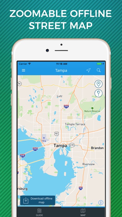 How to cancel & delete Tampa Travel Guide with Offline Street Map from iphone & ipad 3