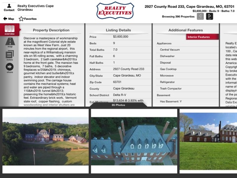 Realty Executives of Cape County for iPad screenshot 4