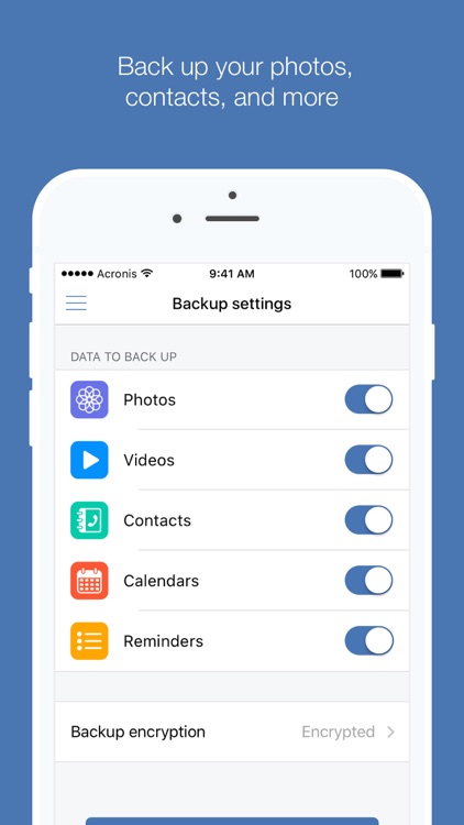Acronis True Image: Mobile