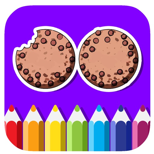 Candy Cookies Coloring Book Games by Thana Chumnarnchanan