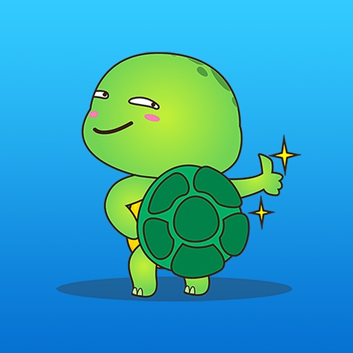 Rocky, The Funny Turtle Sticker icon