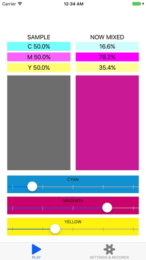 CMY-Color-Mix Training