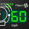 Icon Speedometer, Speed Limit Alert