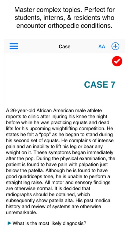 Case Files Orthopedic Surgery