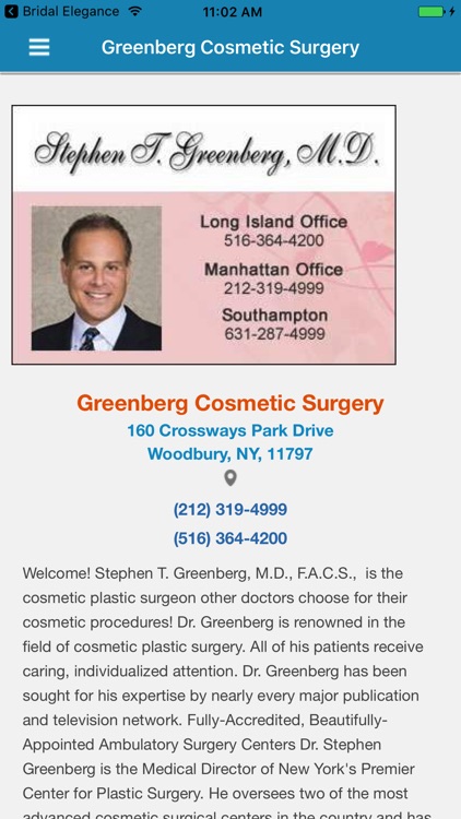 Greenberg Cosmetic Surgery