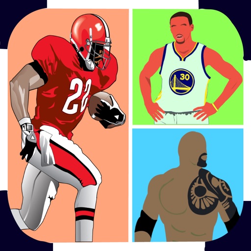 Sports Player Quizlet - NFL NBA Wrestling Quizup iOS App