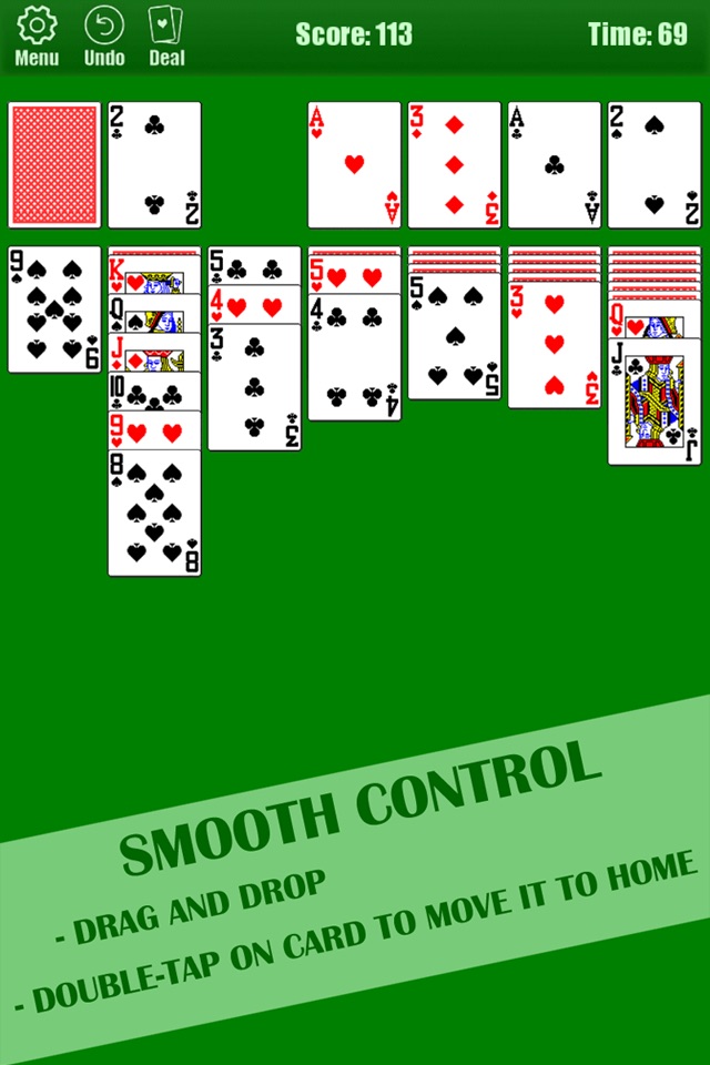 Solitaire 8-bit screenshot 2