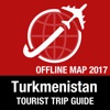 Turkmenistan Tourist Guide + Offline Map