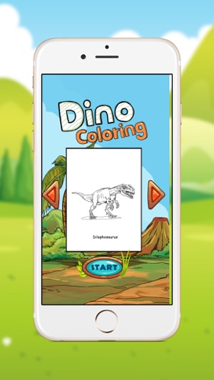 Dinosaur Park Coloring - Colorful Dinos for Kids(圖3)-速報App