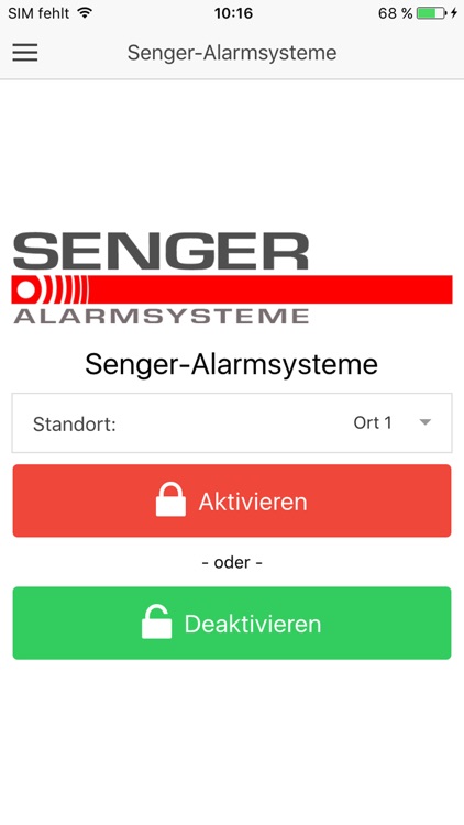 Senger-Alarmsysteme