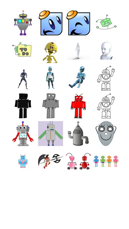 Robot Sticker Pack!