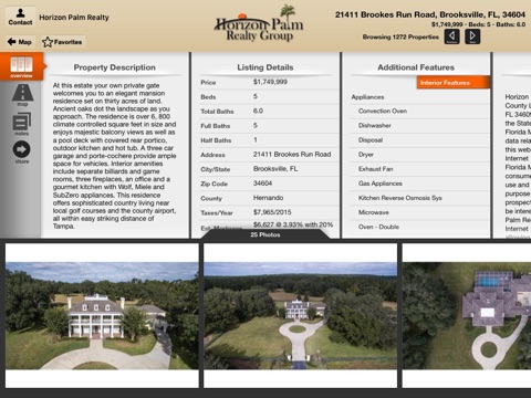Horizon Palm Home Search for iPad screenshot 4