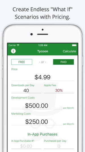 Tycoon - App Revenue Calculator(圖1)-速報App