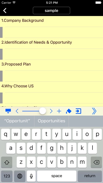 Outline Memo