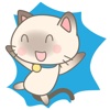 Simi the Siamese kitten 3 for iMessage Sticker