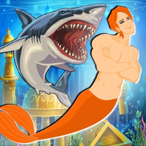 Merman Shark Attack icon