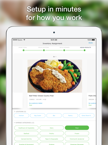 Sysco Mobile Inventory - náhled