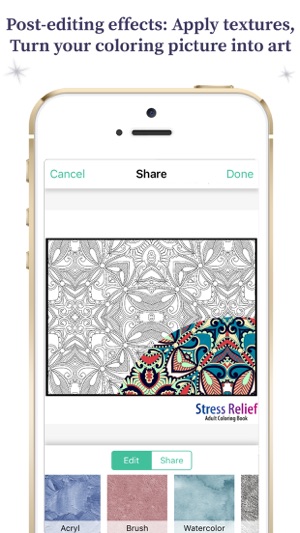 Coloring Book For Adults - Paisleys Edition(圖5)-速報App