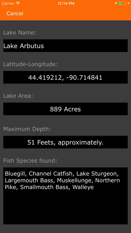 Wisconsin – Fishing Lakes