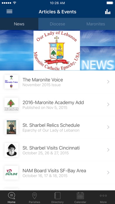 How to cancel & delete Eparchy of Our Lady of Lebanon from iphone & ipad 1