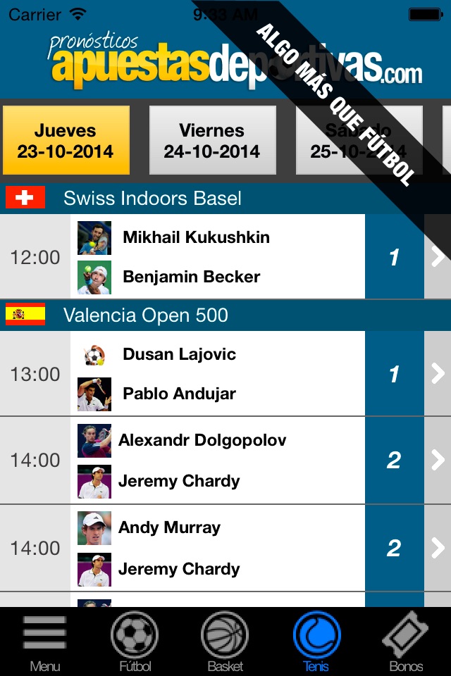 Apuestas Deportivas App screenshot 4