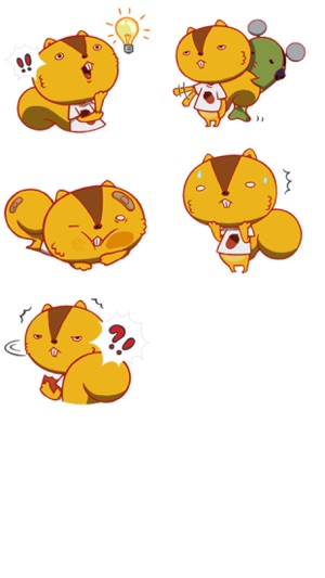 Squirrel Stickers(圖3)-速報App