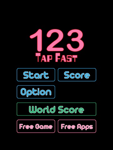 123 Numbers Tap Fast Game screenshot 3