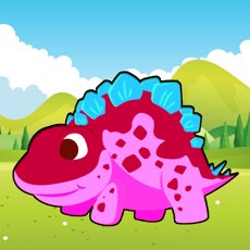 Activities of Dinosaur Matching Puzzle - Sight Games for  Kids