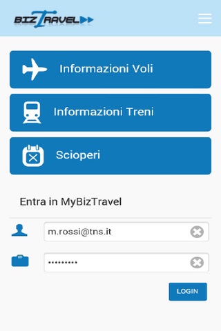 myBizTravel screenshot 2