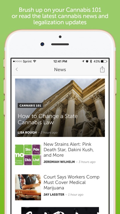 Leafly: Marijuana Reviews screenshot-4